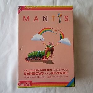 Mantis colorfully cutthroat card game of rainbows and revenge Party Game Ages 7+